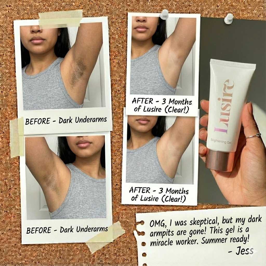 Underarm results - Before and After